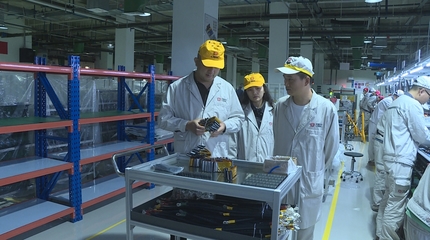 張掖中車時代電氣:國慶假期不停歇 全力沖刺抓生產